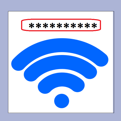 How to change wifi password icon